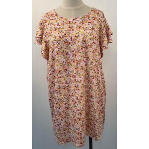 Torrid Size 2 Slub Jersey Ruffle Sleeve